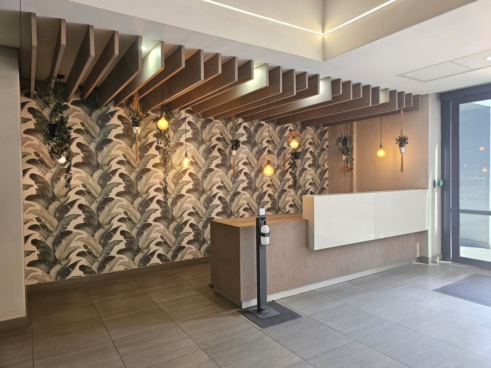 Entrance at building A