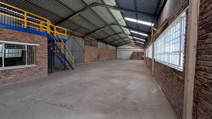 Industrial space for rent in Meyerton Park, featuring three-phase power and secure access.
