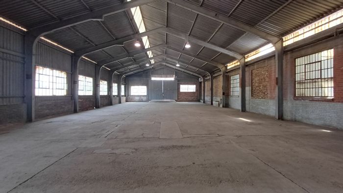 Industrial space to rent in Meyerton Park with ample power and access.