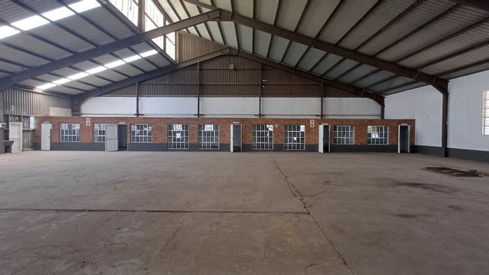 Industrial space to rent in Meyerton Park with three-phase power and secure access.