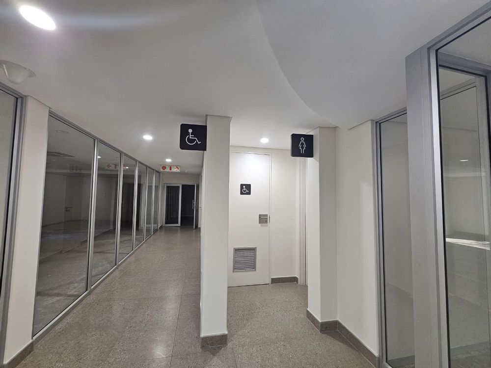 Bathrooms available on same floor