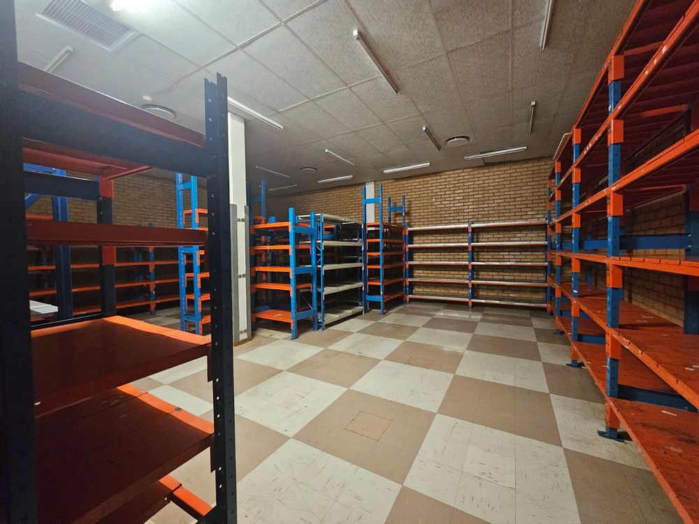 Ample storage areas