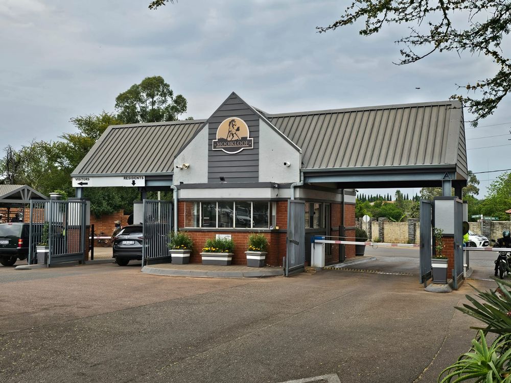 Located at the Mooikloof Estate Entrance