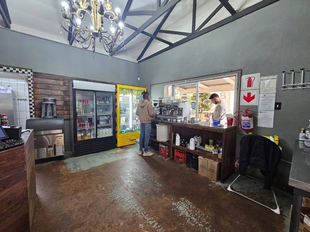 Serving and preparation area view 2