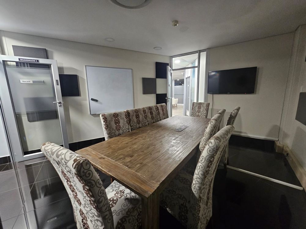 Smaller boardroom access by reservation