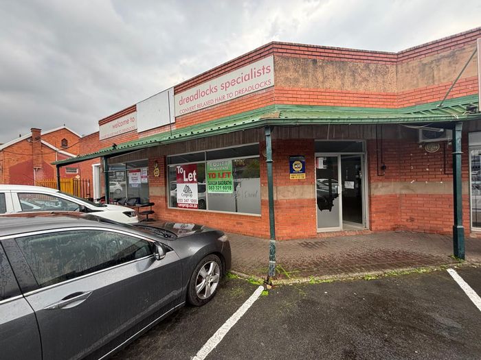 162sqm Retail Space To Rent in Pietermaritzburg Central, R27,540/month plus VAT.
