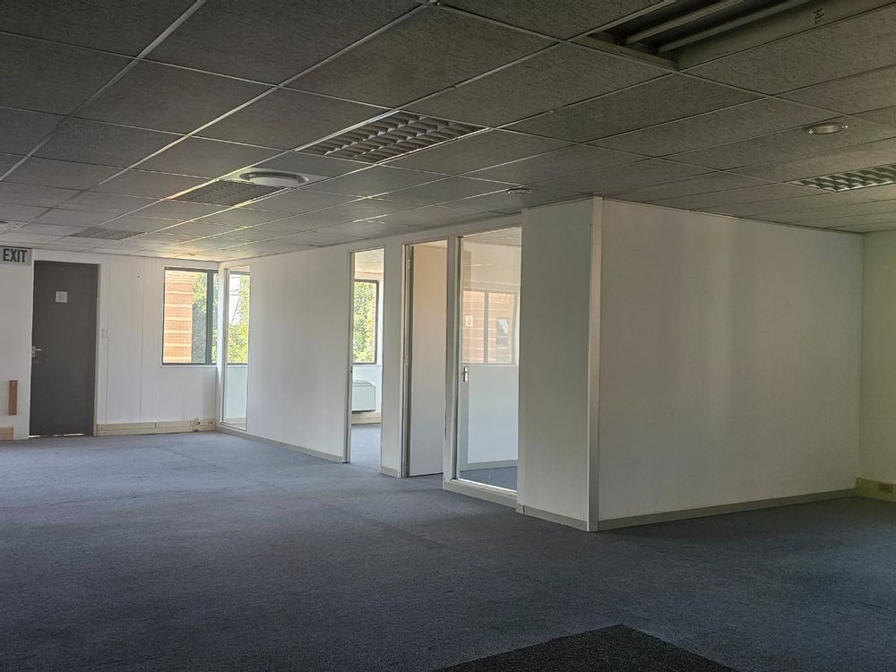 Open area and private offices