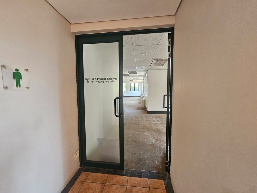 Entry to available office space