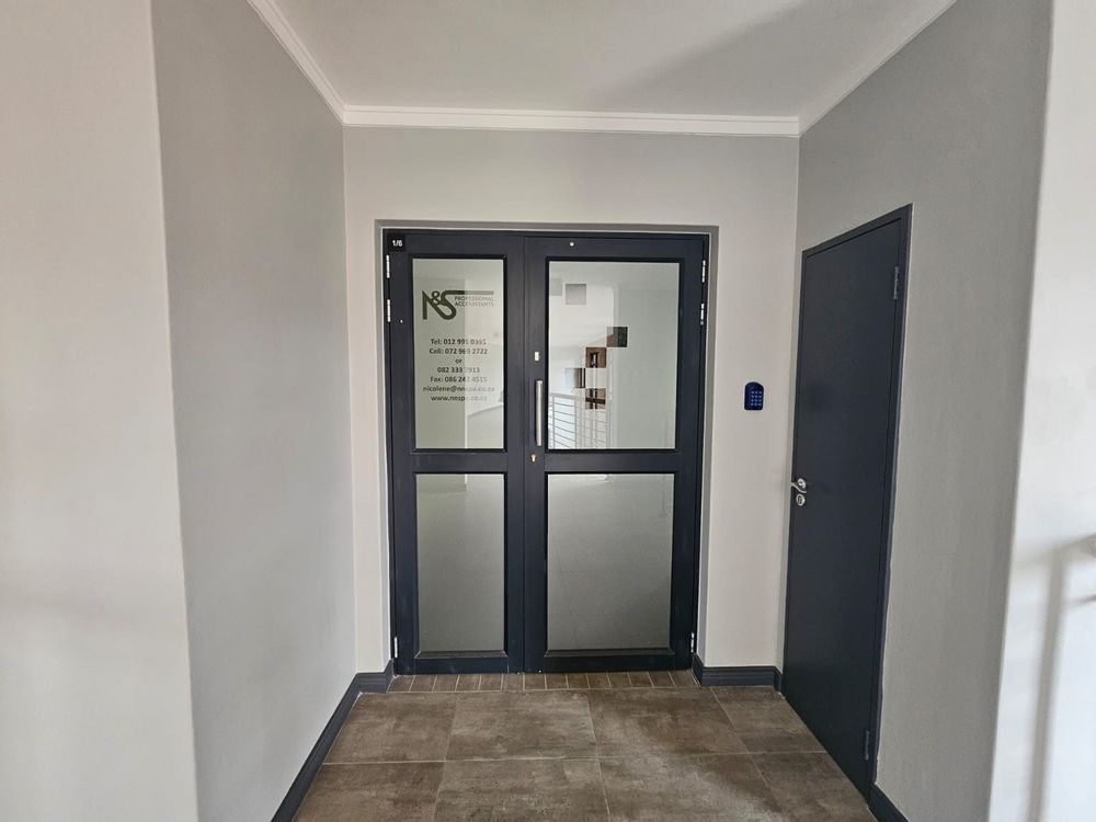 Entry of office building