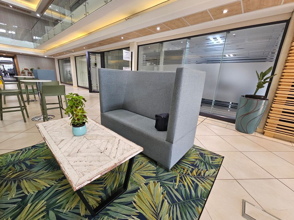 Reception area view 2