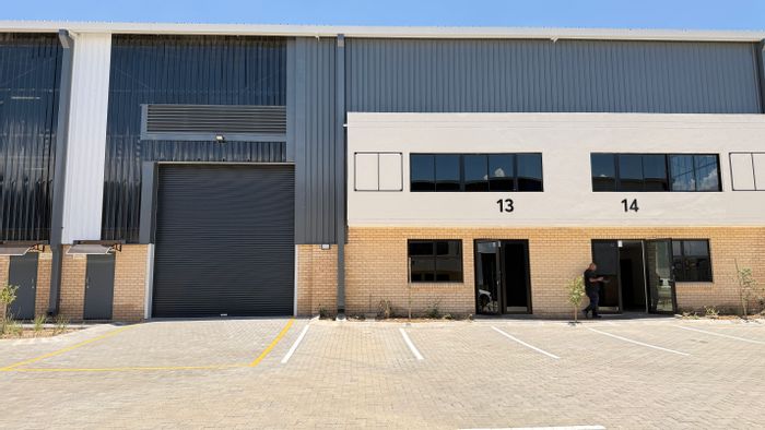 Industrial space to rent in Samrand Business Park with office, security, and access.