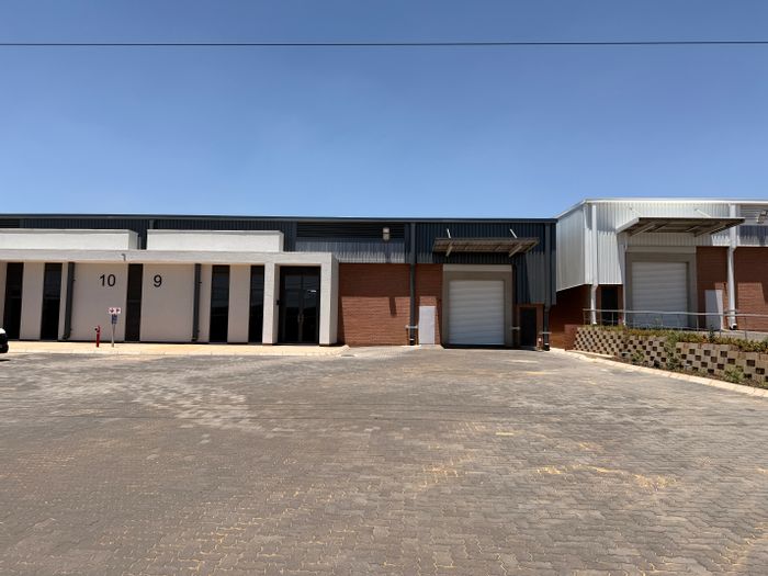 Industrial warehouse to rent in Highveld with loading bay and office space.