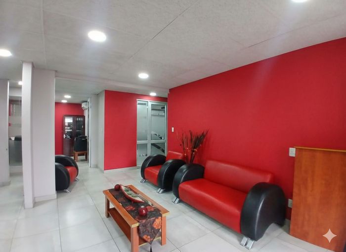 Rustenburg Central Office To Rent: 5 offices, boardroom, kitchen, security, parking.