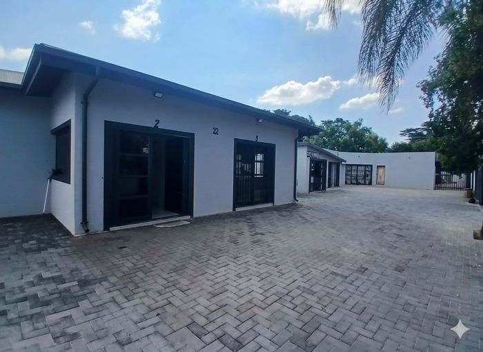Office To Rent in Rustenburg Central with private toilet, reception, and parking.