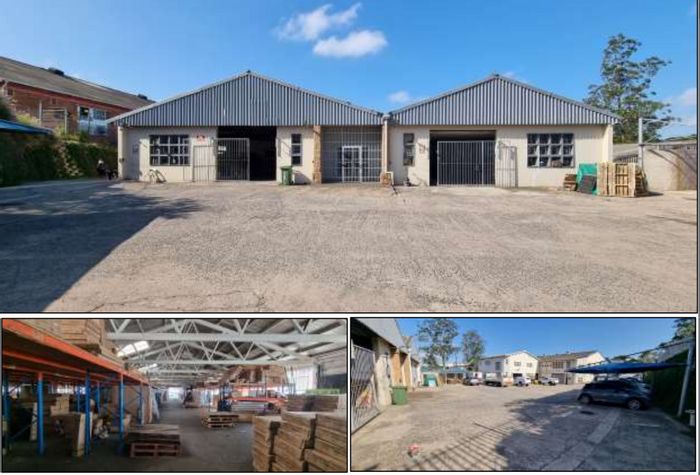 Industrial property for sale in New Germany with mini factory units and dual access.