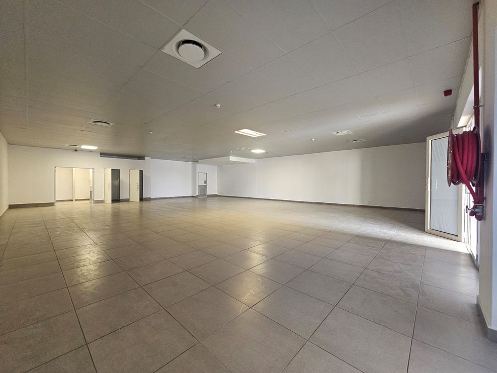 Large open plan retail space