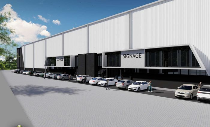 Industrial warehouse in Red Hill to rent: multiple roller doors, high power access.