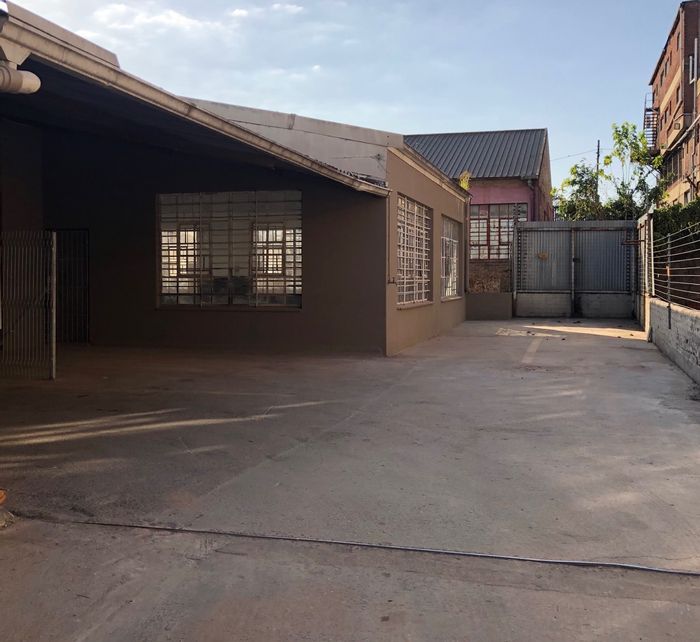 Industrial property in New Germany to rent: office space, 3-phase power, yard.