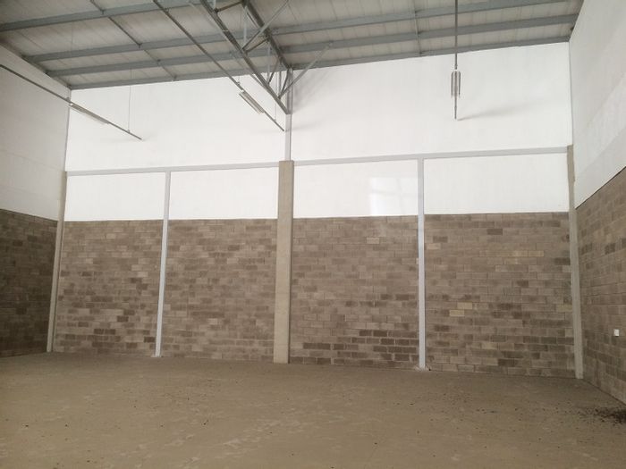 Industrial space to rent in New Germany with ample warehousing and essential amenities.