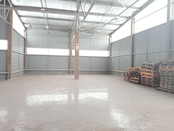 Industrial space to rent in New Germany with 3-phase power and ample warehousing.