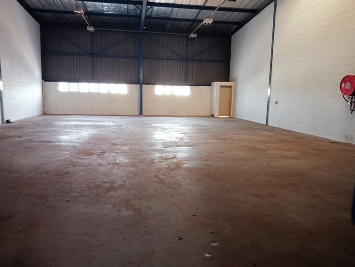Industrial space to rent in New Germany with ample warehousing and essential amenities.