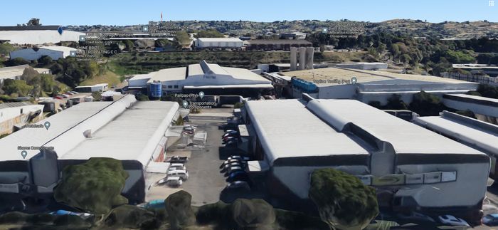 Industrial space to rent in New Germany with 3-phase power and parking.