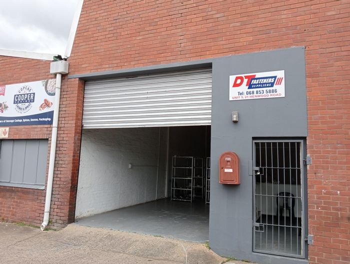Industrial units for rent in New Germany: dual access, 3-phase power, central location.