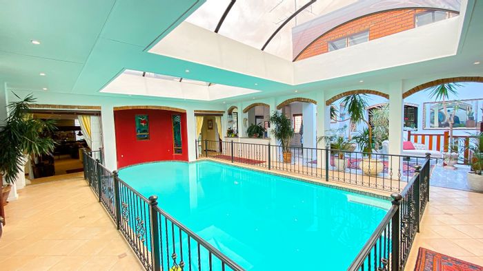 For Sale: House in Randjesfontein AH with indoor pool, cottages, and horse amenities.