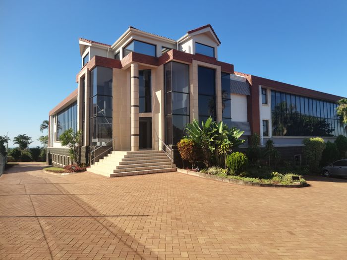 La Lucia Office To Rent: 350 sqm units with kitchenette, boardroom, and security.