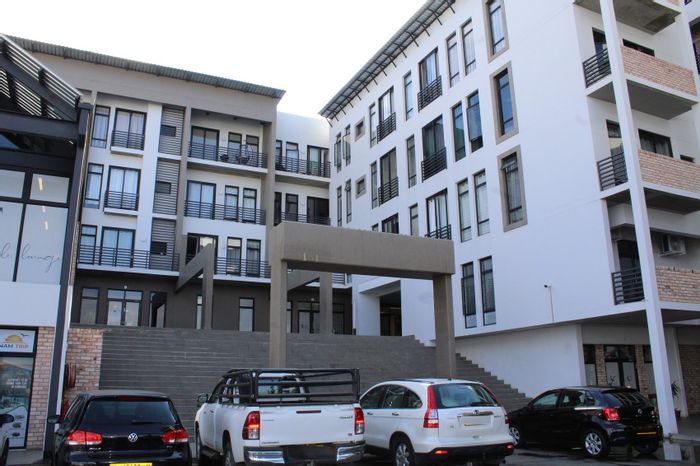 For Sale: Apartment in Windhoek Industrial with 2 bedrooms, 2 bathrooms, and balcony.