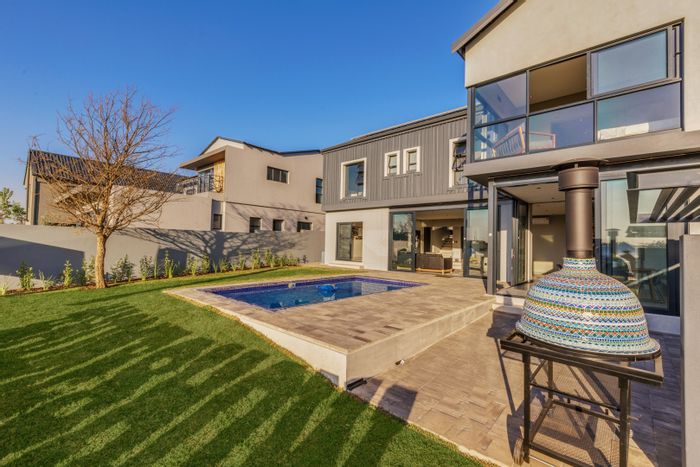 For Sale: 4-Bedroom House in Helderfontein Estate with pool, wine room, and security.