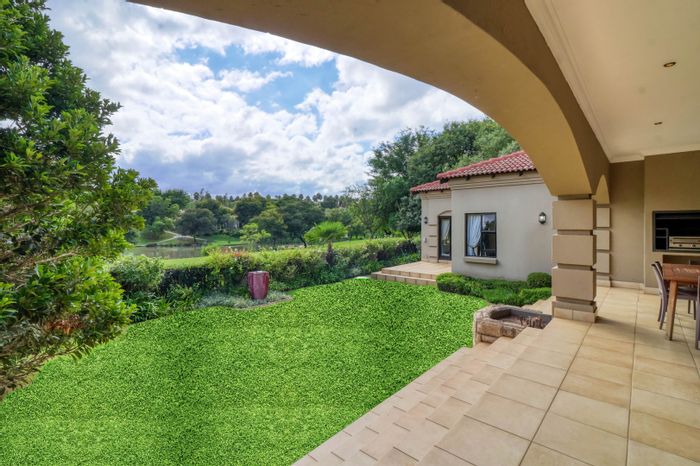 Dainfern Ridge House For Sale: Waterfront living, 4 beds, 3 garages, staff accommodation.