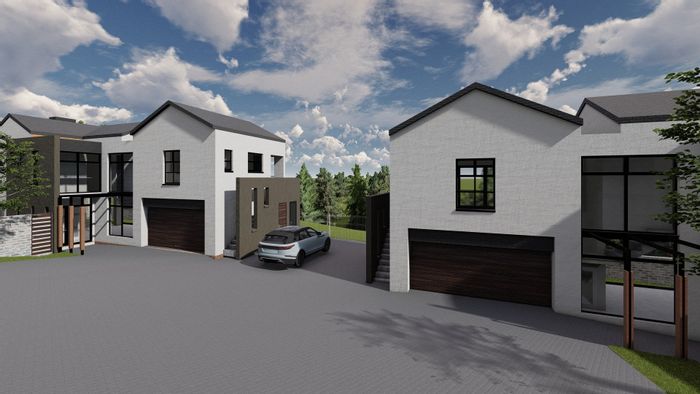Vacant Land Residential For Sale in Xanadu with plans for 8 townhouses.