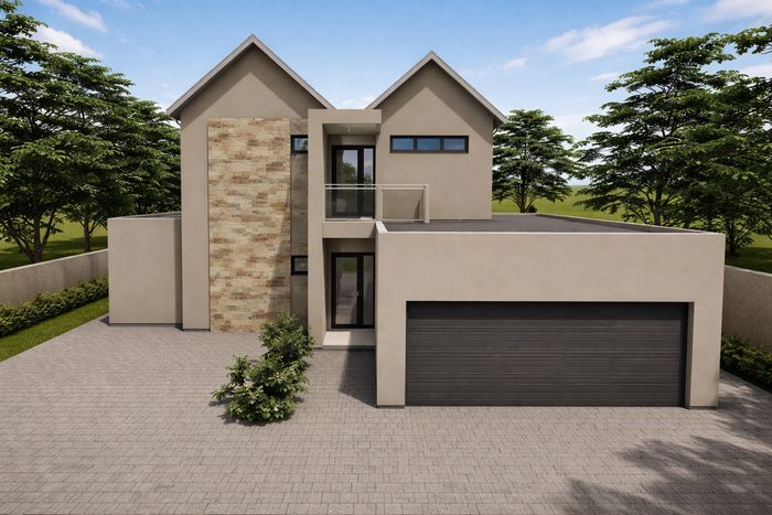 Half-built house for sale in Leloko Lifestyle & Eco Estate with approved plans.