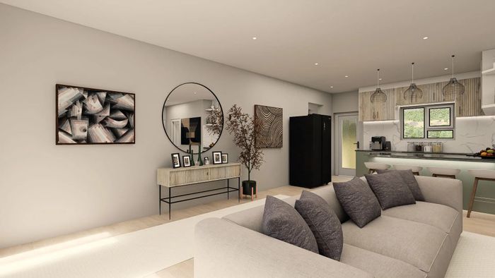 For Sale: House in Klein Brak Rivier with double garage and indoor braai area.