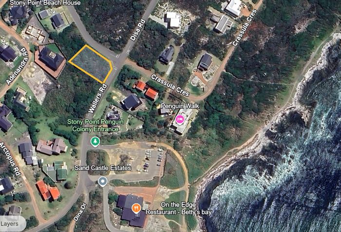 Vacant Land Residential For Sale in Bettys Bay Central, near beaches and penguin colony.