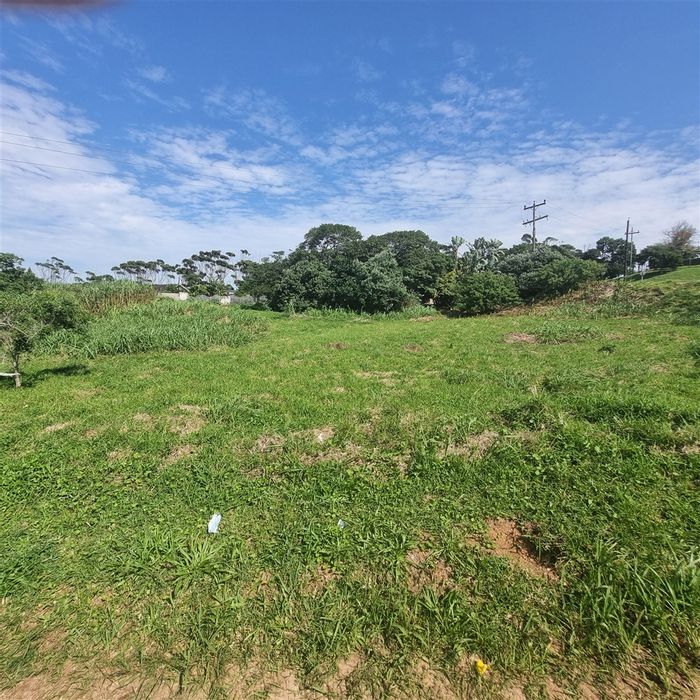 Sezela Vacant Land Residential For Sale: 1828m² with sea view potential.