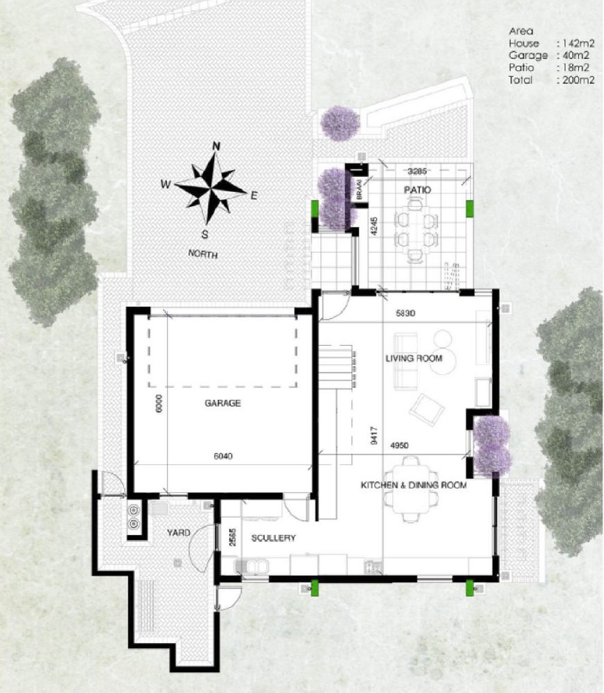 ORIGINAL DESIGN GROUND FLOOR