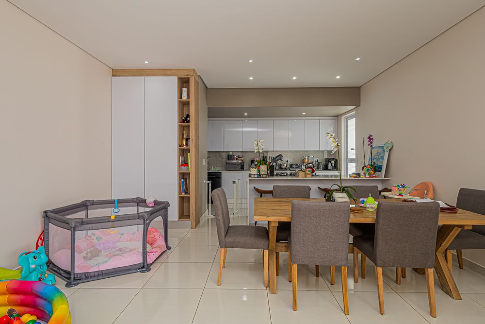 Unit B Kitchen and Dining Area