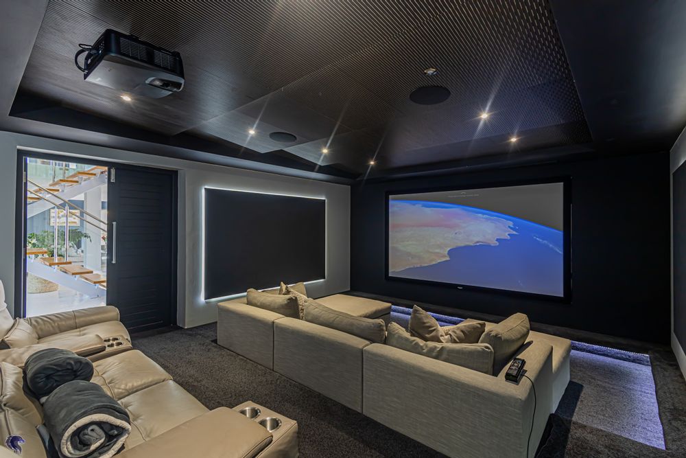 Downtairs Cinema Room