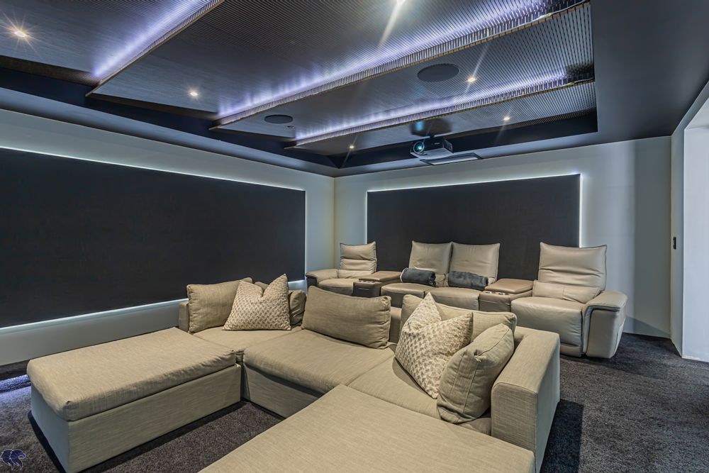 Downtairs Cinema Room