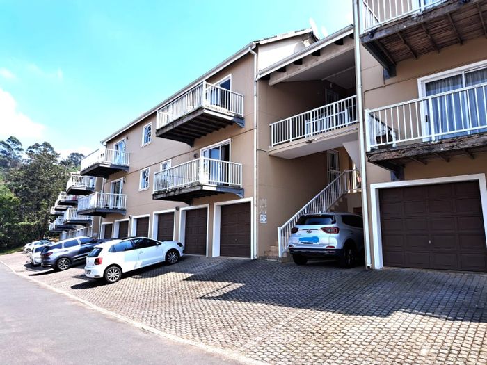 For Sale: 2-bedroom apartment in Gillitts with balcony, garage, and secure estate living.