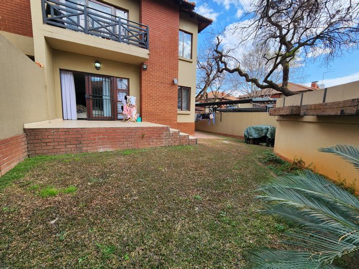 For Sale: 2-Bedroom Apartment in Pretoriuspark with Pool, Security, and Garden Space.