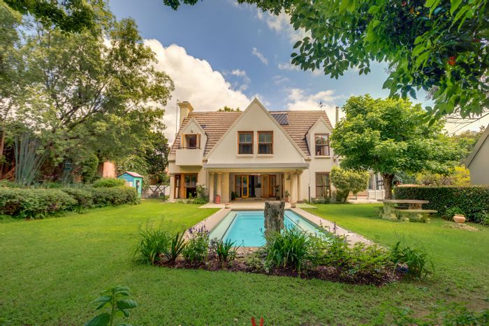 For Sale: Spacious Bryanston house with studio, pool, and secure estate living.