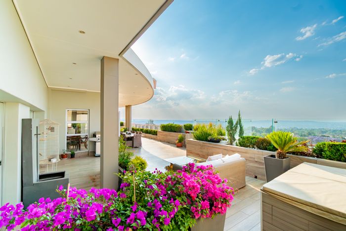 For Sale: Luxurious Sandown Apartment with private lift, terrace, and smart home features.