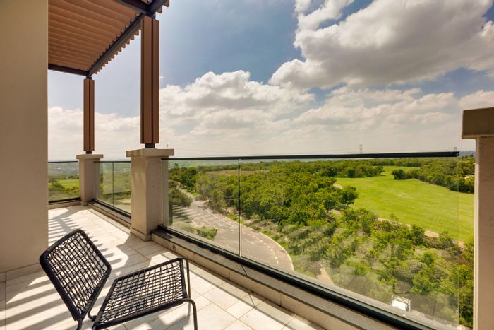 Lagoon-facing 2-bedroom apartment in Steyn City, to rent with premium amenities.