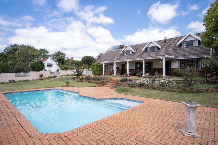 For Sale: Merrivale Heights house with pool, garden, and versatile workshop space.