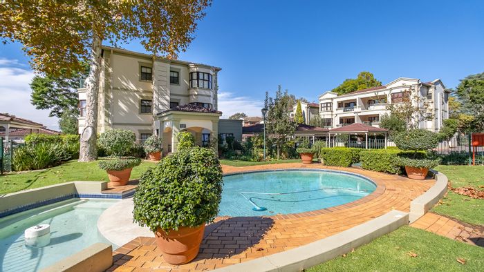 For Sale: 3-Bedroom Apartment in Bryanston with Garden, Pool, and 24-Hour Security.