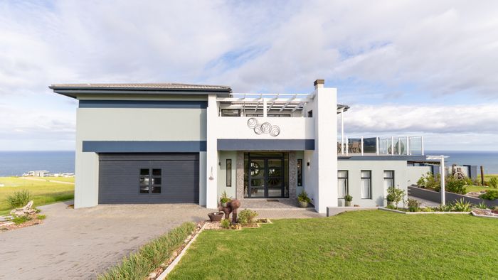 Le Grand Estate House For Sale: Sea views, dual living spaces, splash pool.
