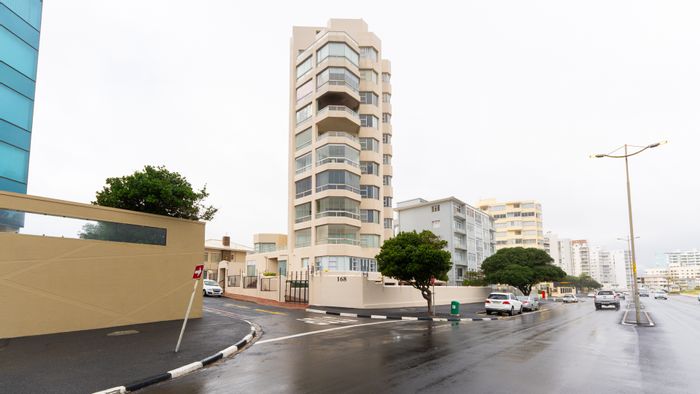 For Sale: Strand North Apartment with panoramic views, communal entertainment area, cash buyers only.
